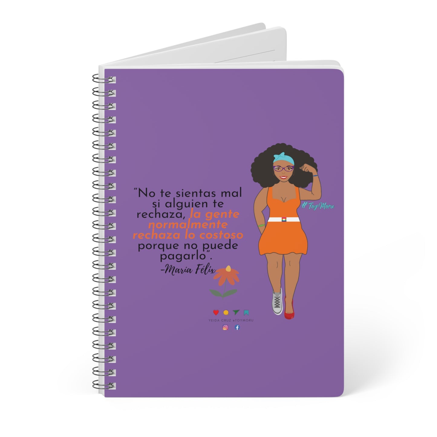 Wirobound Softcover Notebook, A5